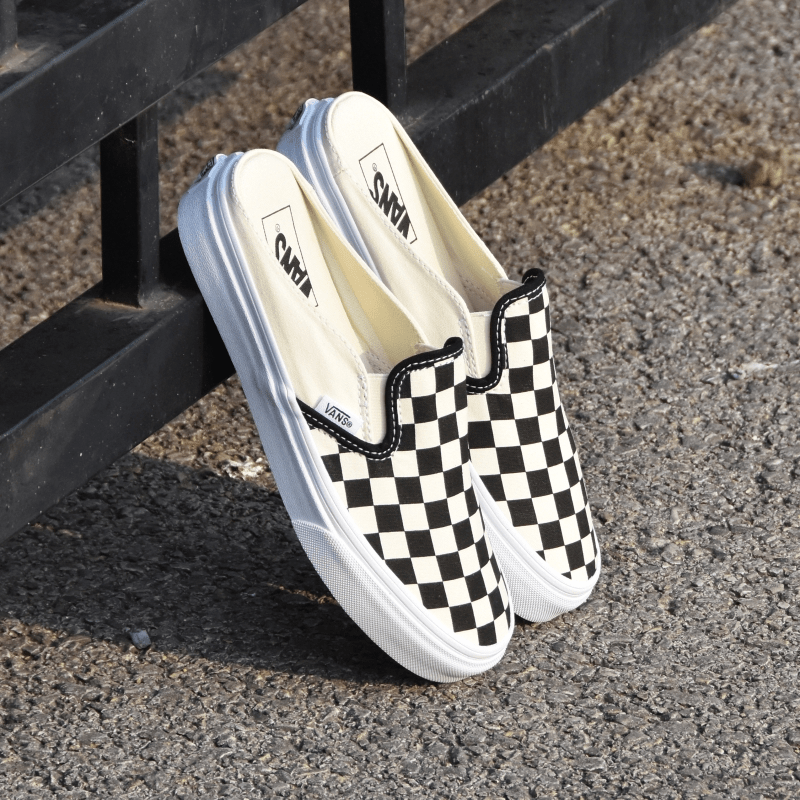 Giày Vans Slip On 'Checkerd Mule' VN0004KTEO1 - Ảnh 9