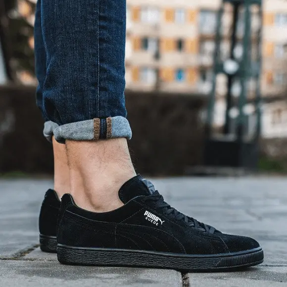 Giày Puma Suede Classic 'Black' 352634-77 - Ảnh 6