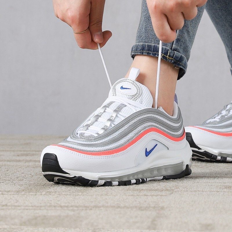 Giày Nike Wmns Air Max 97 Essential 'Flash Crimson Silver' CZ6087-101 - Ảnh 5