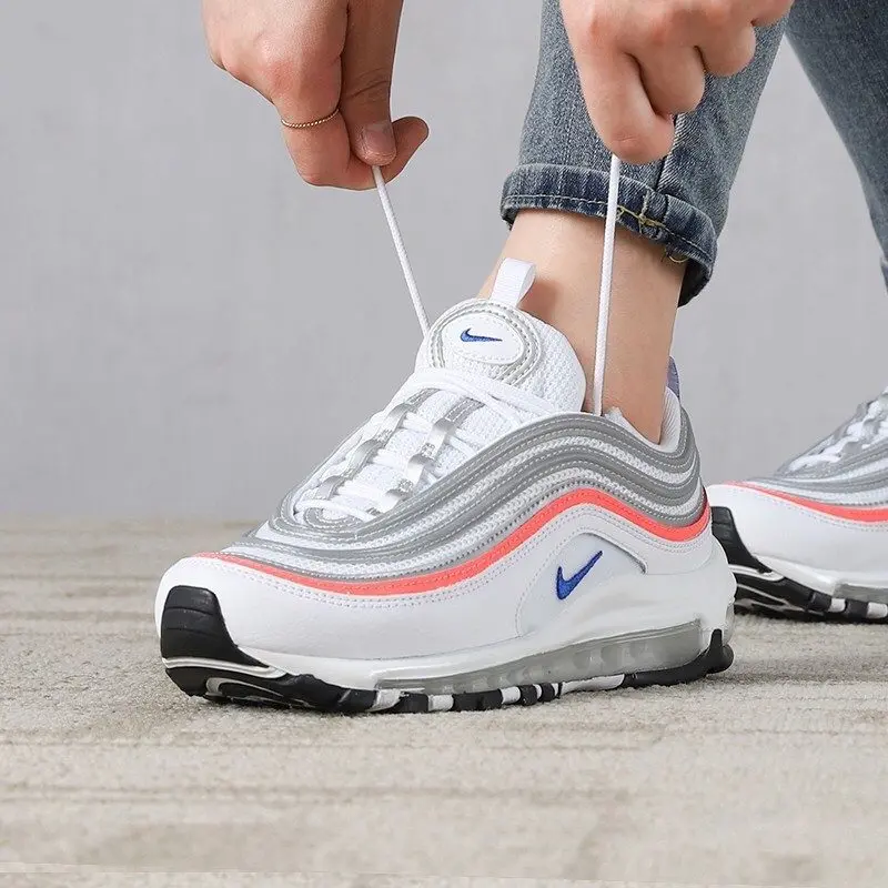 Giày Nike Wmns Air Max 97 Essential 'Flash Crimson Silver' CZ6087-101 - Ảnh 5