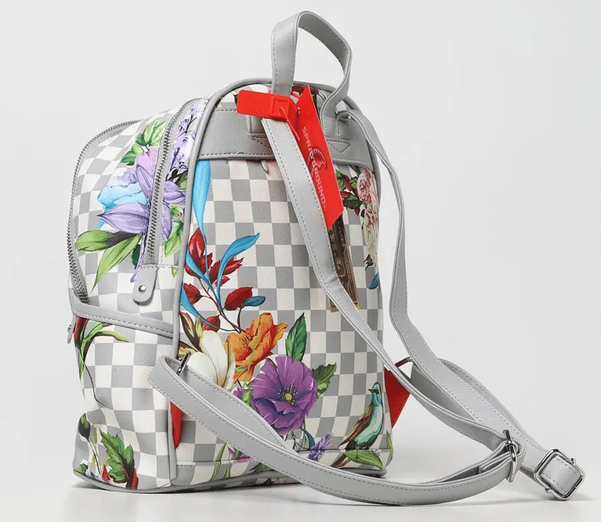 Balo Sprayground Jardin Du Palais 'White Grey' 910B4306NSZ - Ảnh 3