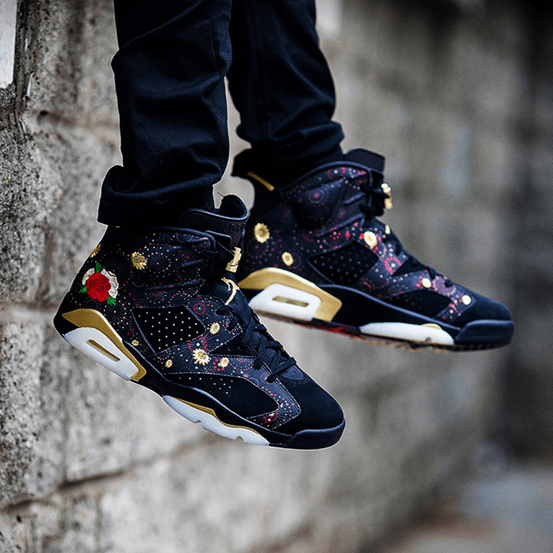 Giày Nike Air Jordan 6 Retro BG 'Chinese New Year' AA2495-021 - Ảnh 3