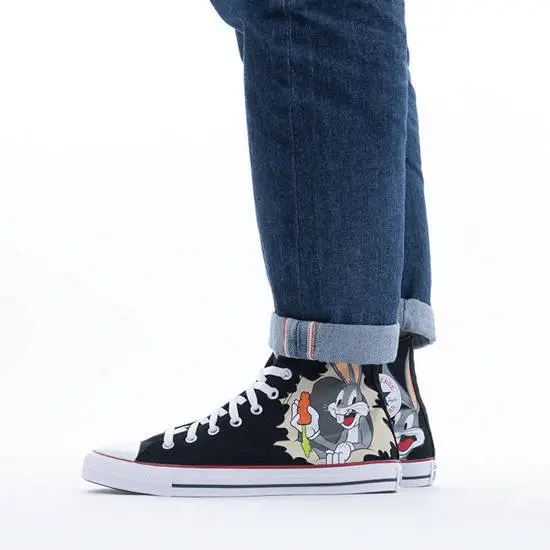 Giày Converse Looney Tunes x Chuck Taylor All Star High '80th Anniversary - Bugs Bunny's Mischief' 169225C - Ảnh 3