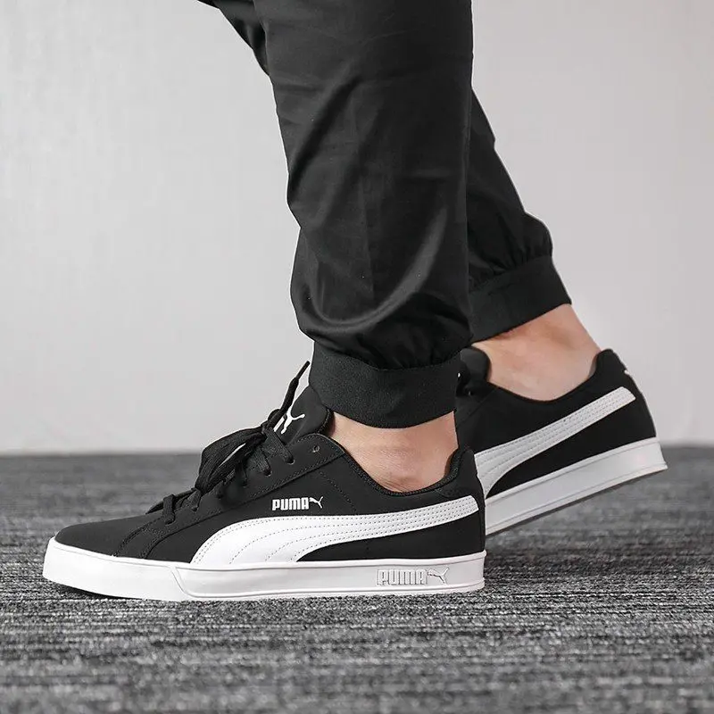 Alternative view of Giày Puma Smash Vulc Leather Trainers 359622-09