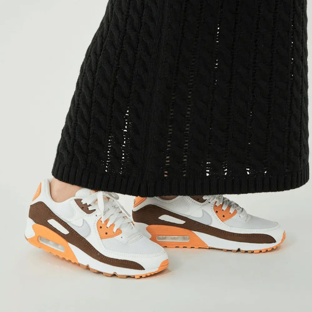 Giày Nike Air Max 90 Se 'Brown Corduroy' DZ5379-100 - Ảnh 3