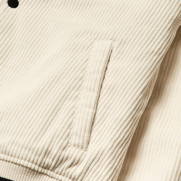 Áo MLB Bomber Basic Padded Corduroy Jumper NY Yankees 3AJP02016-50CRS - Ảnh 8