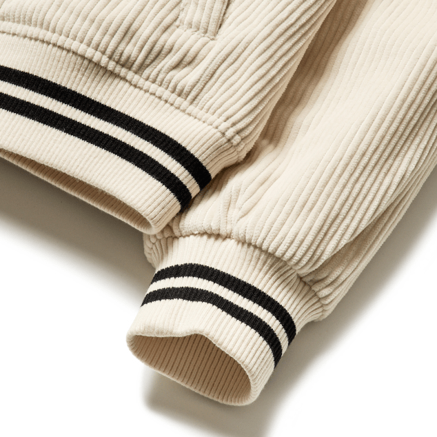 Áo MLB Bomber Basic Padded Corduroy Jumper NY Yankees 3AJP02016-50CRS - Ảnh 4