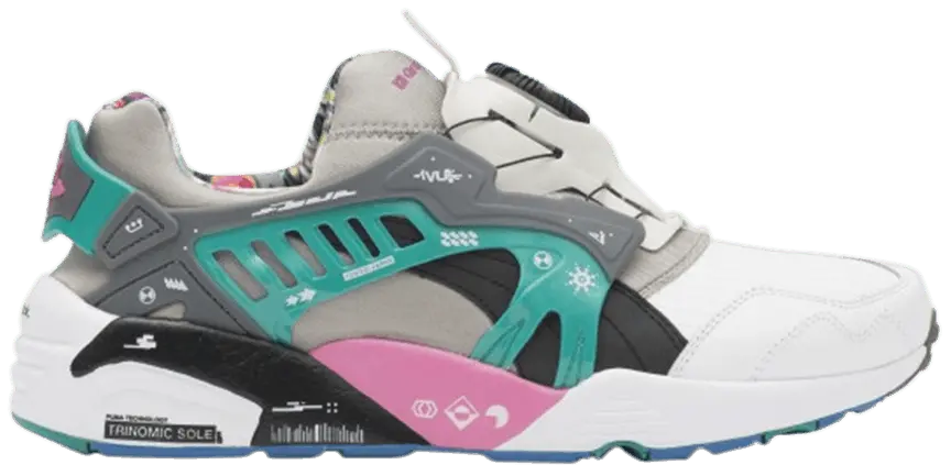 Giày Puma Graphers Rock x Disc Blaze 'White' 361378-01