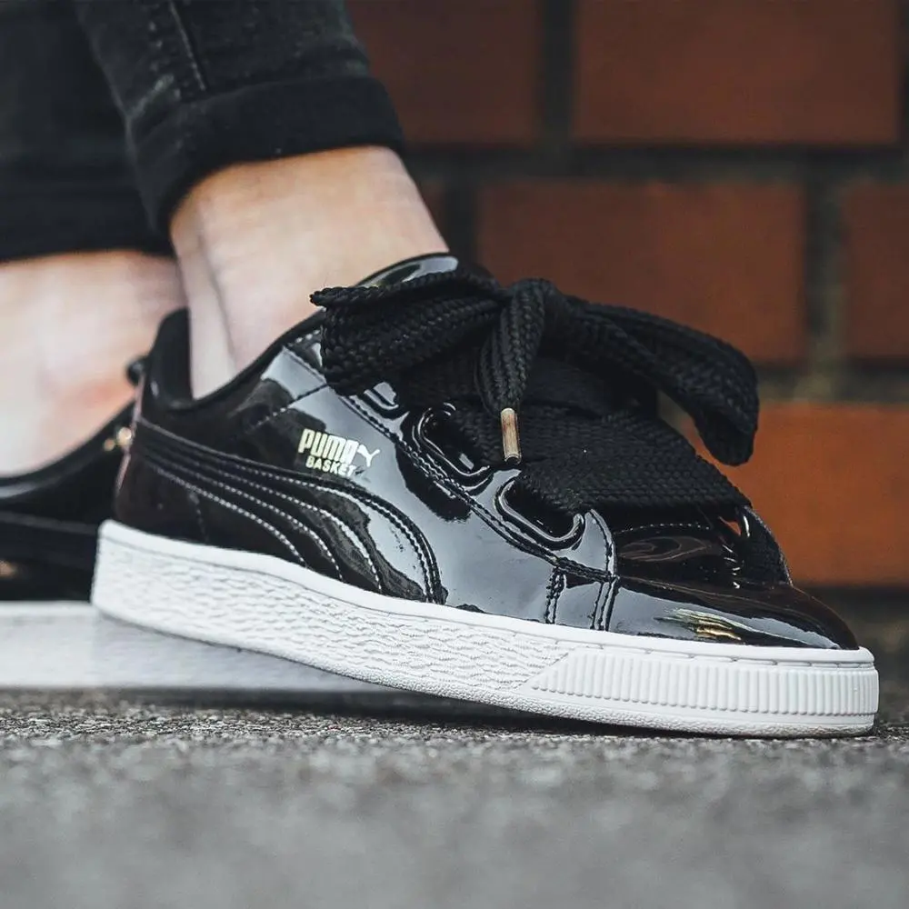 Alternative view of Giày PUMA Basket Heart 'Patent' 363073-01