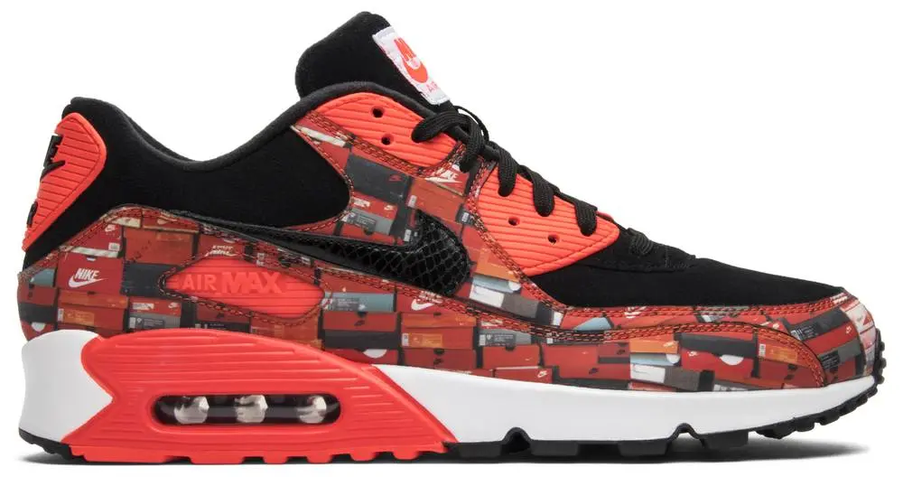 Giày Nike Atmos x Air Max 90 Print 'We Love Nike' AQ0926-001