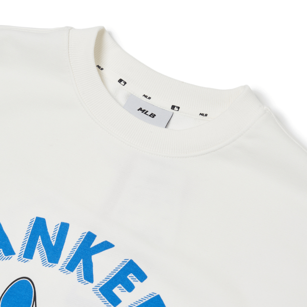 Áo MLB X DISNEY Donald Duck Front Print 3AMTD1014-50IVS - Ảnh 4