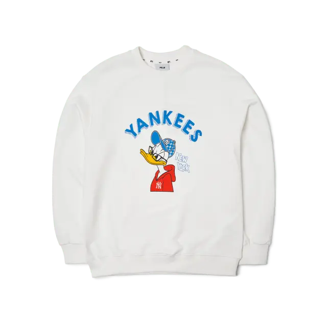 Áo MLB X DISNEY Donald Duck Front Print 3AMTD1014-50IVS