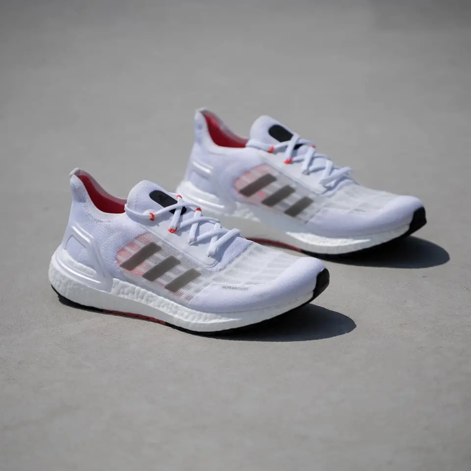 Alternative view of Giày Adidas Wmns UltraBoost Summer.Rdy 'White Solar Red' EH1208