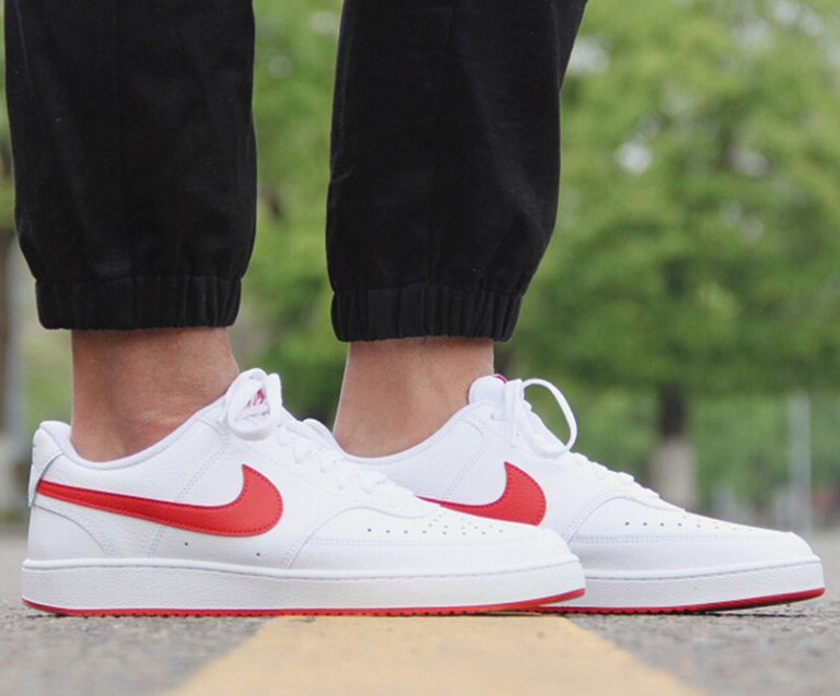 Giày Nike Court Vision Low 'White University Red' CD5463-102 - Ảnh 5