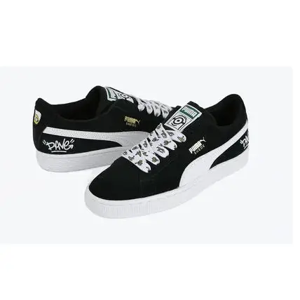 Giày Puma Minions Suede Jr 'Black White' 365527-03 - Ảnh 4