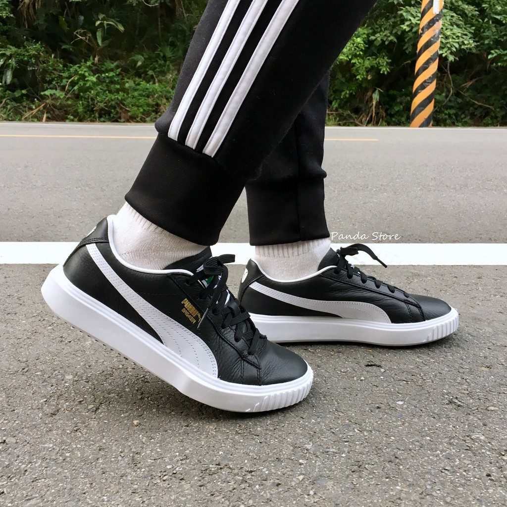 Giày Puma 'Breaker lthr black Man' 366078-01 - Ảnh 5