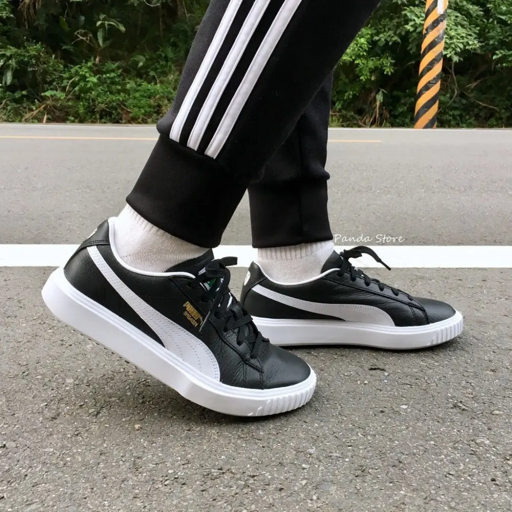 Giày Puma 'Breaker lthr black Man' 366078-01 - Ảnh 5