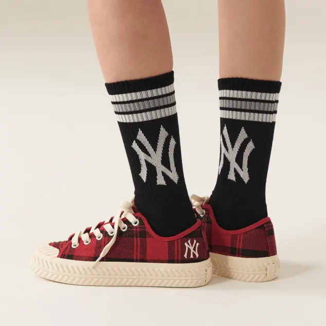 Giày MLB Playball Check New York Yankees 3ACVVC21N-50RDD - Ảnh 5