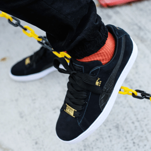 Alternative view of Giày Puma Suede Classic B Boy 'Black' 366492-01