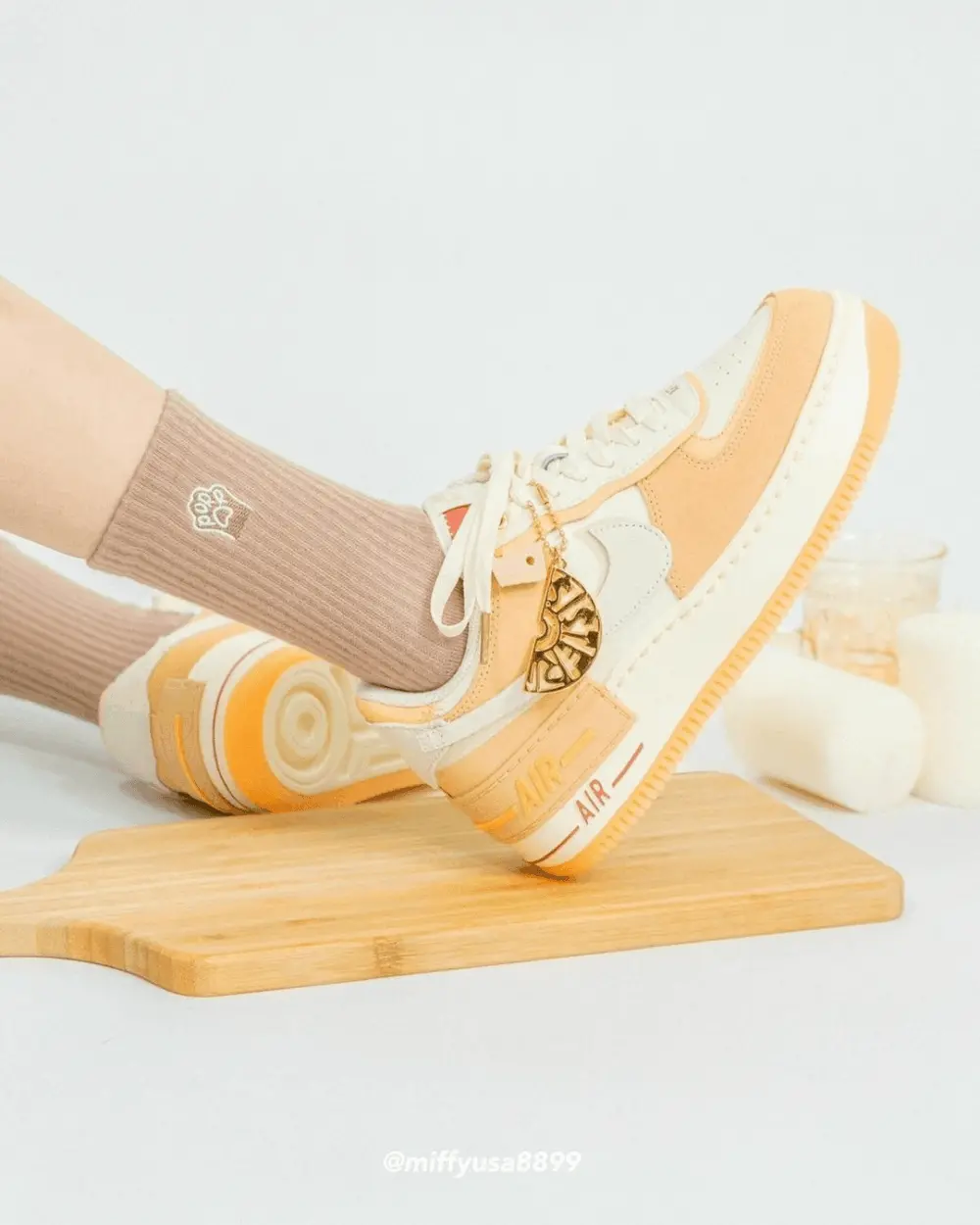 Giày Nike Air Force 1 Shadow Cashmere DM8157-700 - Ảnh 4