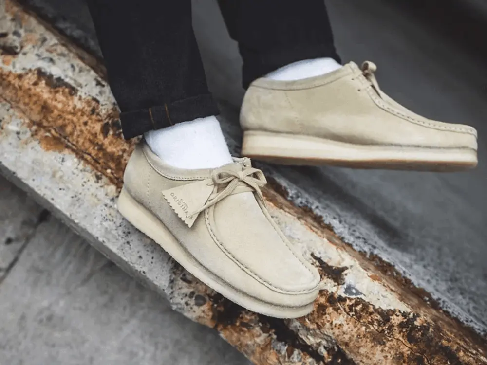 Giày Clarks Wallabee 'Maple Suede' 261-55545 - Ảnh 3