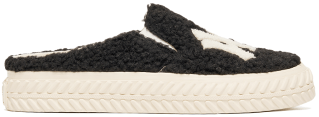 Giày MLB Playball Fleece Mule New York Yankees 3AMUUD216-50BKS