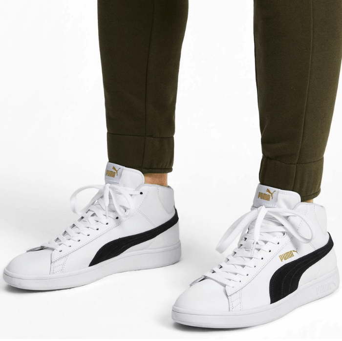 Giày Puma Smash V2 Mid L 'White' 366924-05 - Ảnh 3