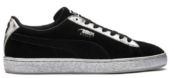 Giày Puma Suede Classic Metallic 'Black Grey' 367397-03