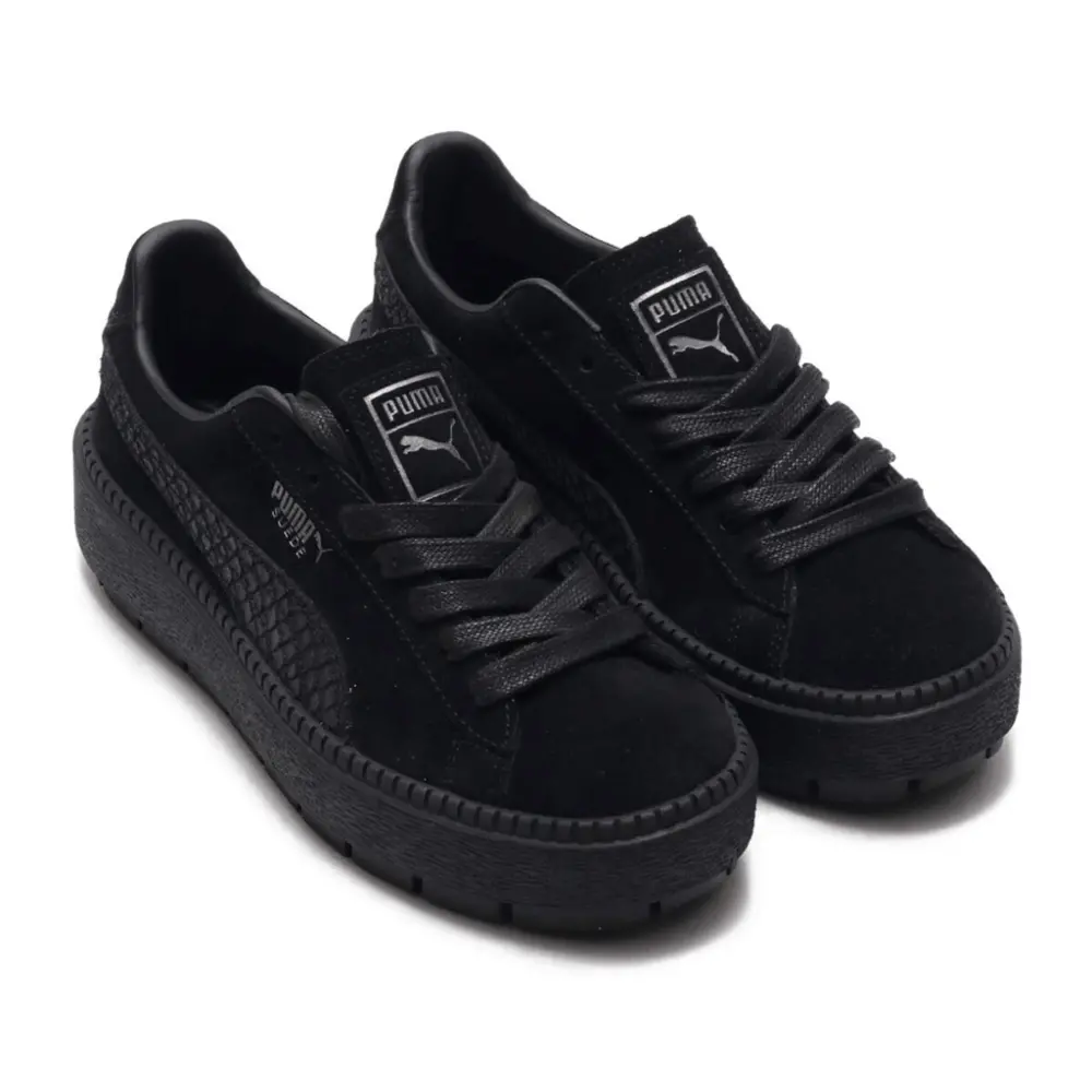 Alternative view of Giày Puma Suede Platform Animal 'Black' 367814-01