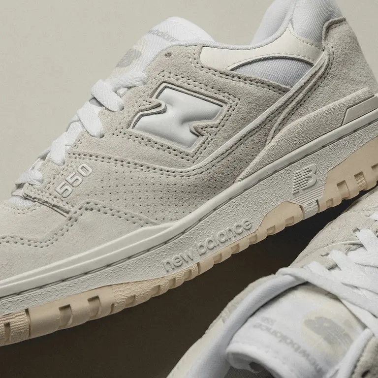 Giày New Balance Wmns 550 'Sea Salt Macadamia Nut' BBW550PA - Ảnh 5