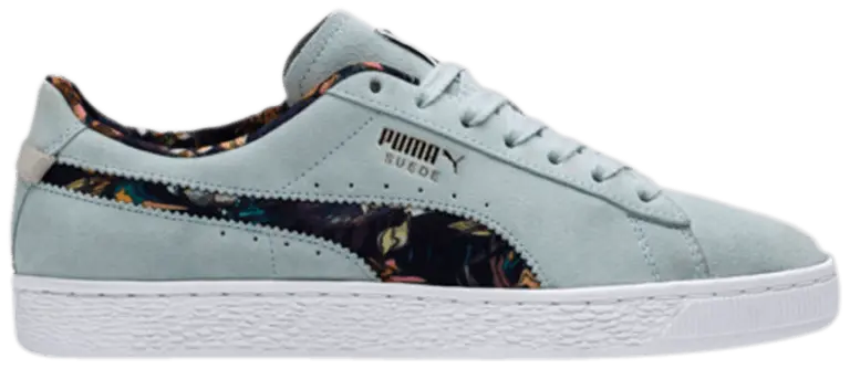 Giày Puma Suede 'Garden Floral Light Sky' 369238-02