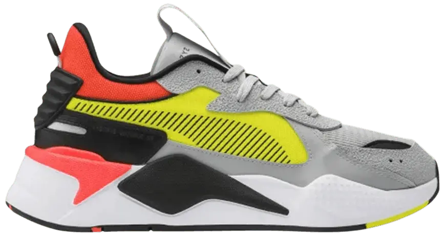Giày Puma RS-X Hard drive Grey 'Yellow Red' 369818-01