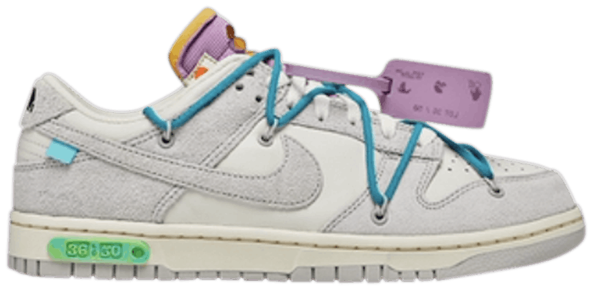 Giày Nike Off-White x Dunk Low 'Lot 36 of 50' DJ0950-107