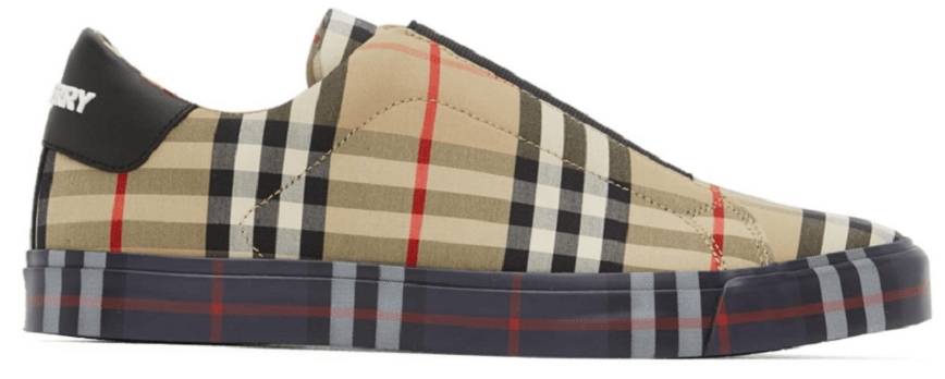 Giày Burberry Wmns Markham Vintage Check Low-top 'Neutral' 80109081