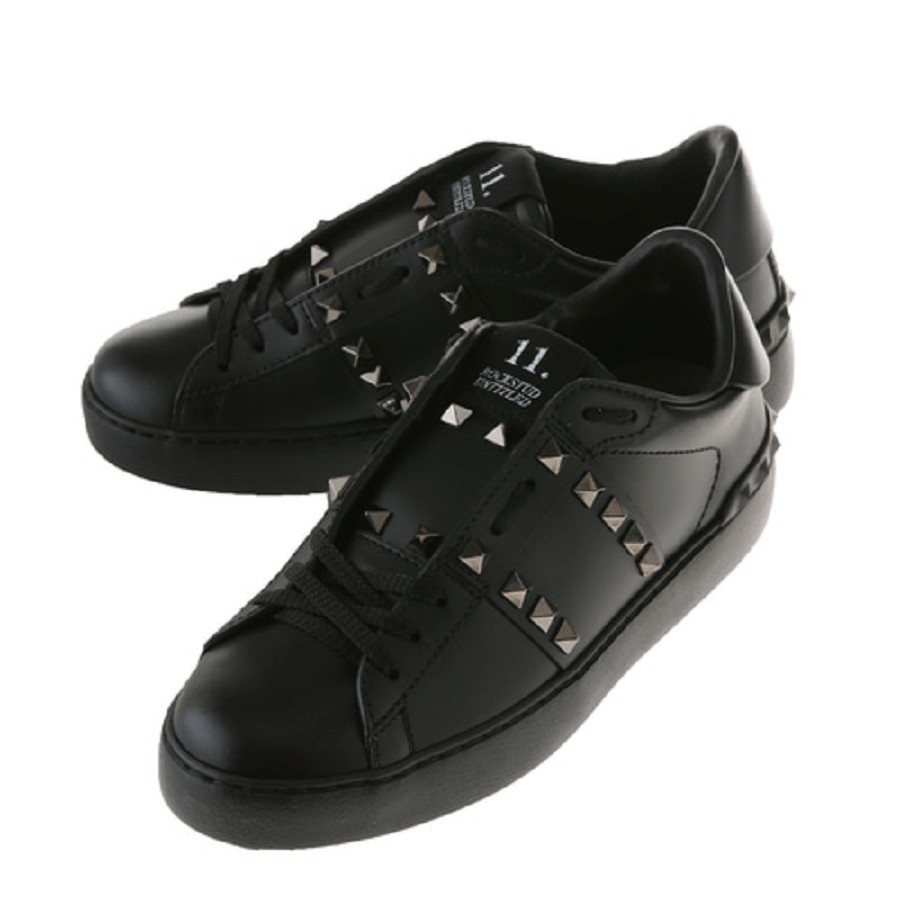 Giày Valentino Rockstud Untitled 'Black' UW2S0A01-BXE-0NO - Ảnh 2