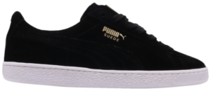 Giày Puma Suede Classic Metal Badge 'Black White' 370081-01