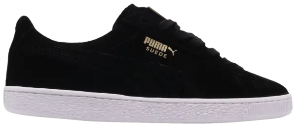 Giày Puma Suede Classic Metal Badge 'Black White' 370081-01