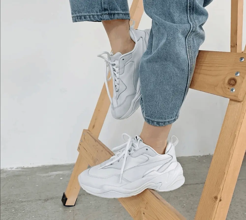 Giày Puma Thunder Spectra 'Triple White' 370682-01 - Ảnh 3