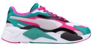 Giày Puma RS-X3 'Plastic Pack - Green Fluo Pink' 371569-04