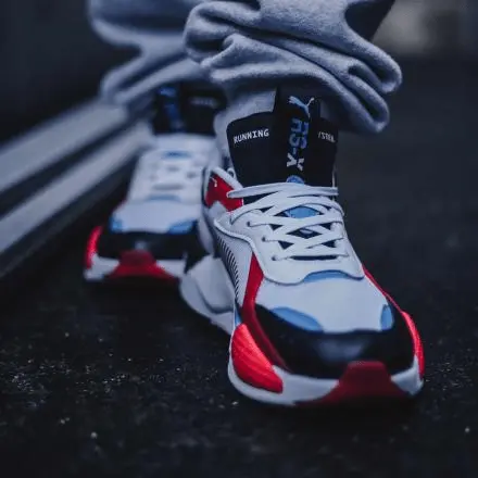 Giày Puma RS-X Lights White Red 371781-01 - Ảnh 3