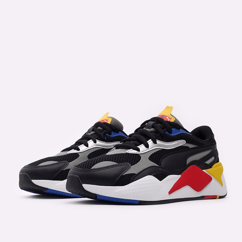 Giày Puma RS-X³ Millenium Puma Black High Risk Red 37323611 - Ảnh 3