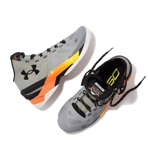 Giày Under Armour Curry 2 Retro GS 'Iron Sharpens Iron' 3026053-100 - Ảnh 3