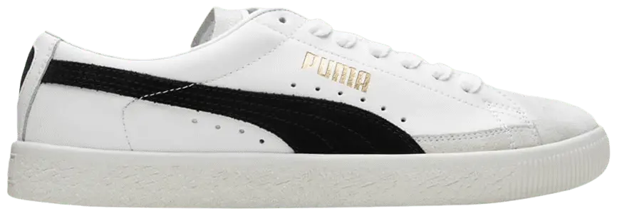 Giày Puma Basket Vintage 'White Black' 374922-01