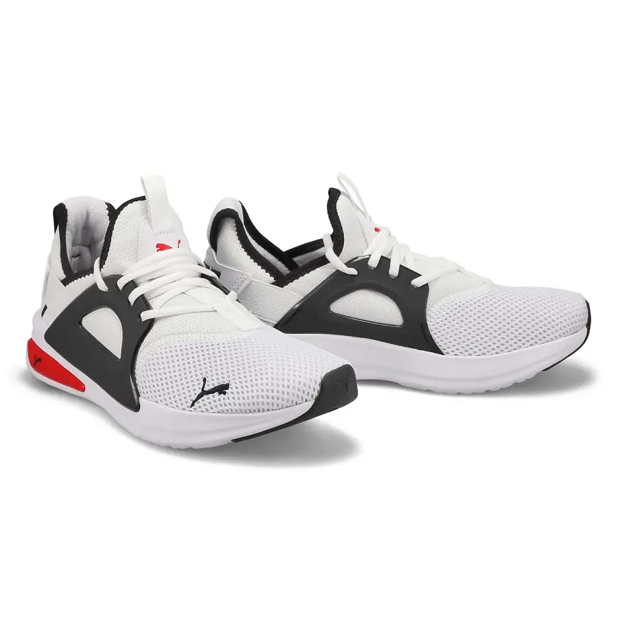 Alternative view of Giày Puma Softride Enzo Evo 'White High Risk Red' 377048-10