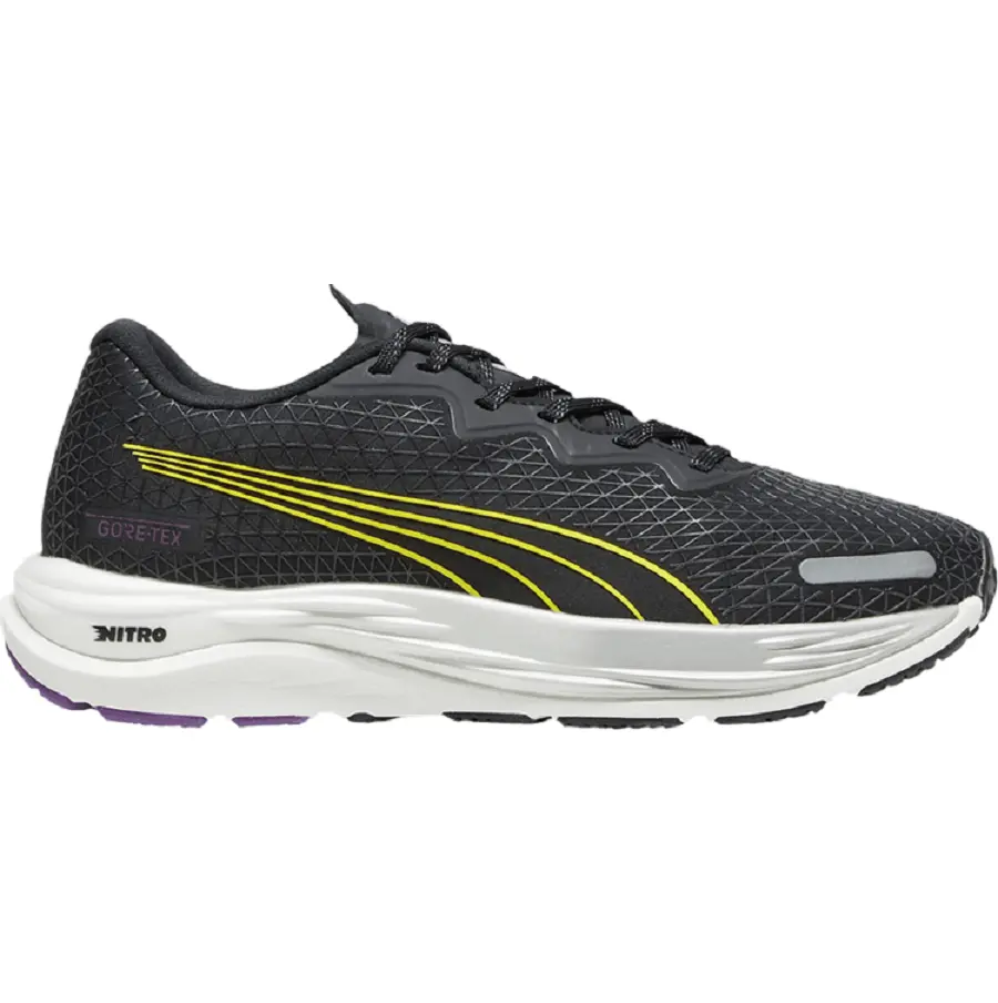 Giày Puma Velocity Nitro 2 GTX Gore-Tex 'Black Yellow' 377508-04