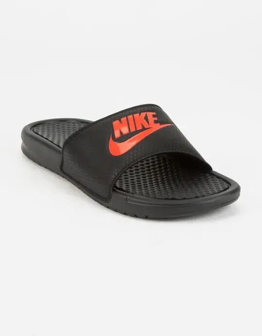 Alternative view of Dép Nike Benassi JDI " Black/Red " 343880-060