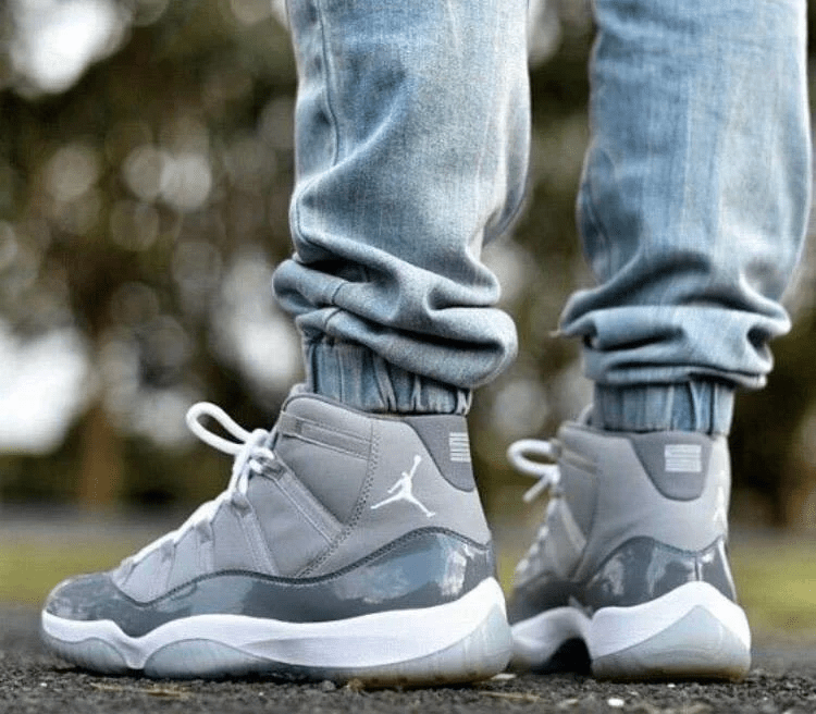 Giày Nike Air Jordan 11 Retro 'Cool Grey' 2010 378037-001 - Ảnh 5