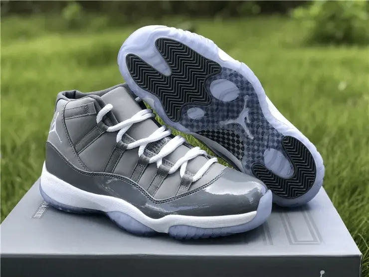 Giày Nike Air Jordan 11 Retro 'Cool Grey' 2010 378037-001 - Ảnh 4