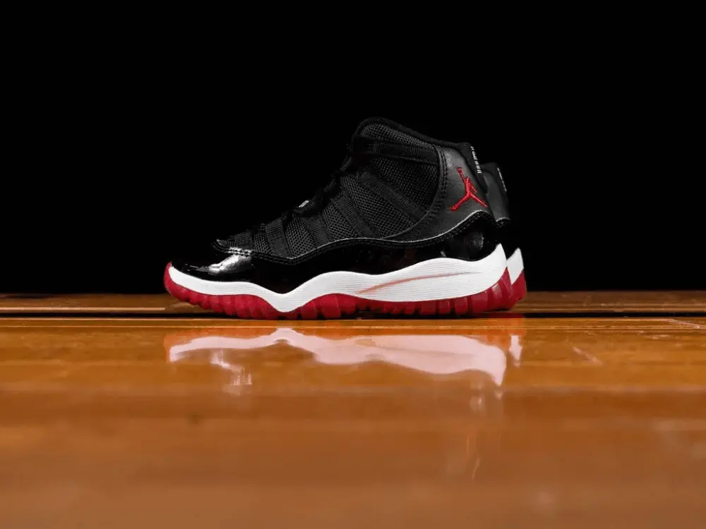 Giày Nike Air Jordan 11 Retro PS 'Bred' 2019 378039-061 - Ảnh 3