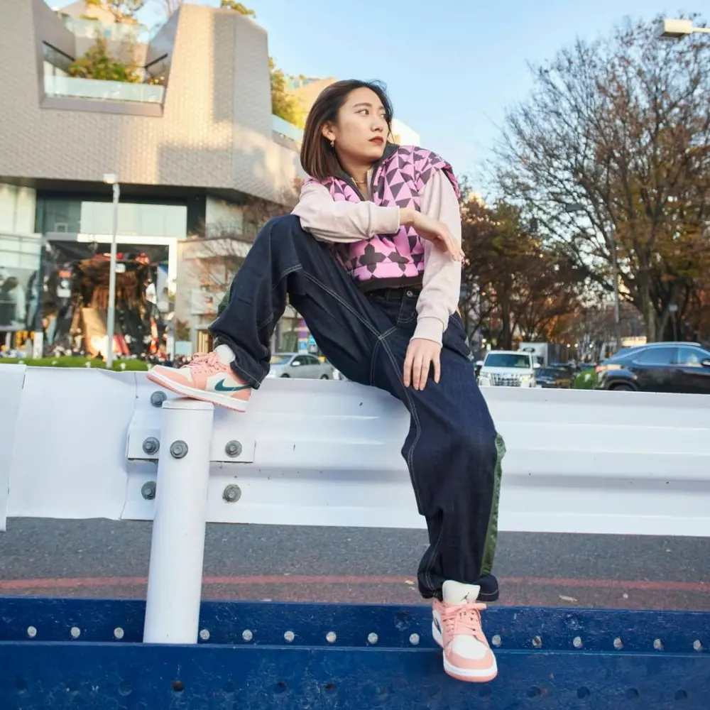 Giày Nike Wmns Air Jordan 1 Low 'Light Madder Root' DC0774-800 - Ảnh 3